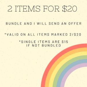 Sale! *2/$20